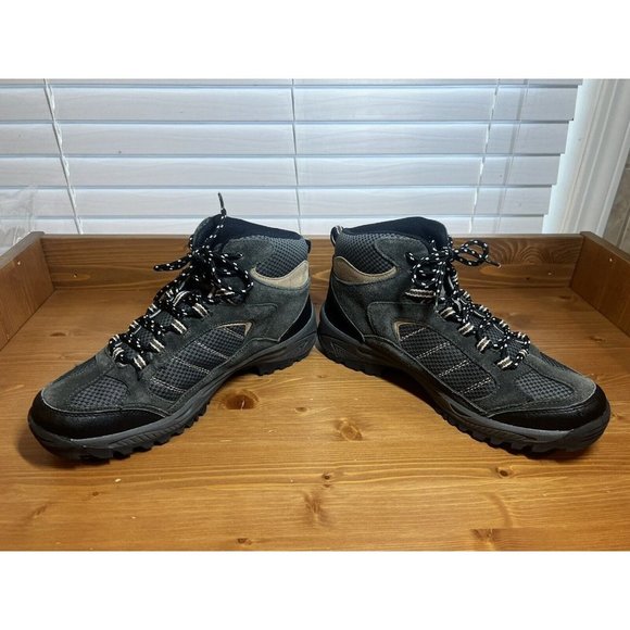 Denali Men's Hiking Boots Black/Grey Size 10 #9812 - Picture 6 of 12